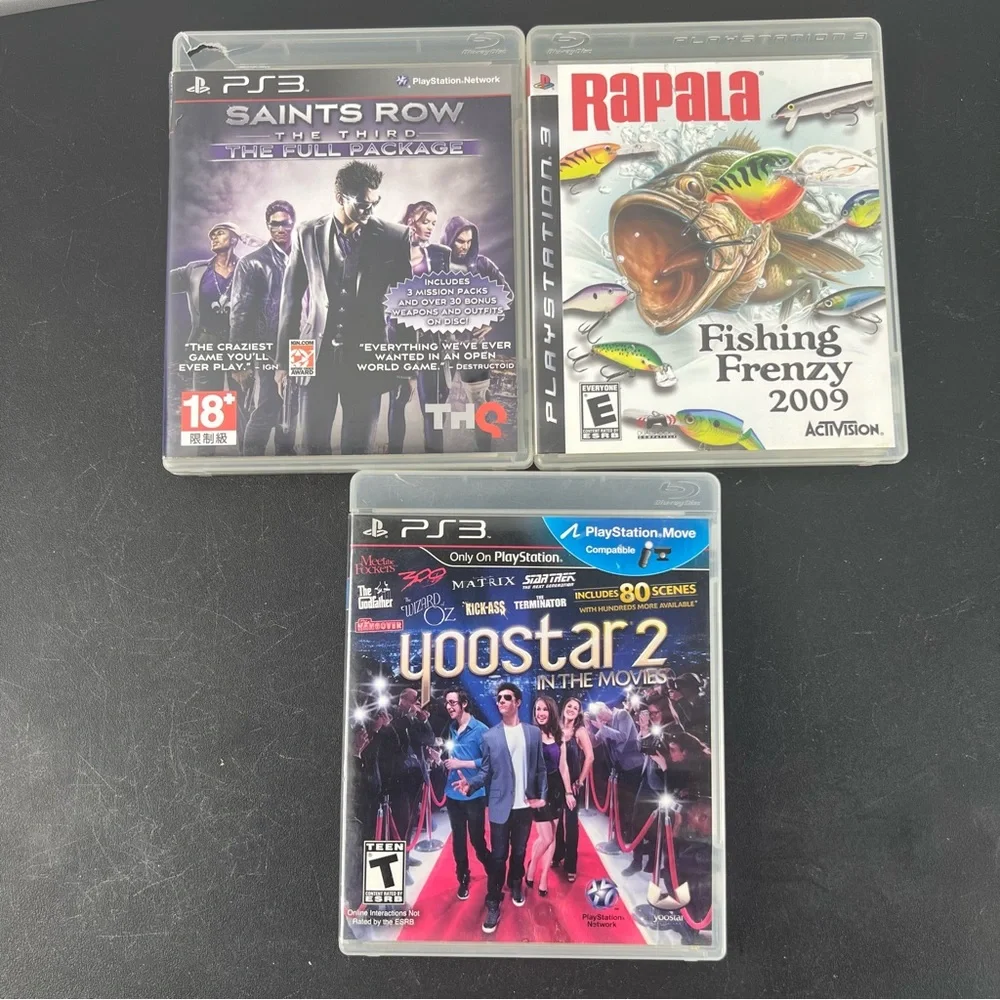 PlayStation 3 PS3 Bundle Lot of 9 Video Games (Diablo Assassin's Creed)